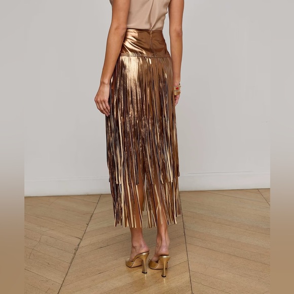 L’Agence Karolina Fringe Skirt - Picture 5 of 5